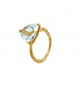 Aquamarine Forest Jewel Ring Product Photo