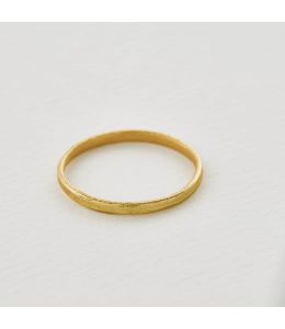 Textured 1.5mm Spring Band Ring